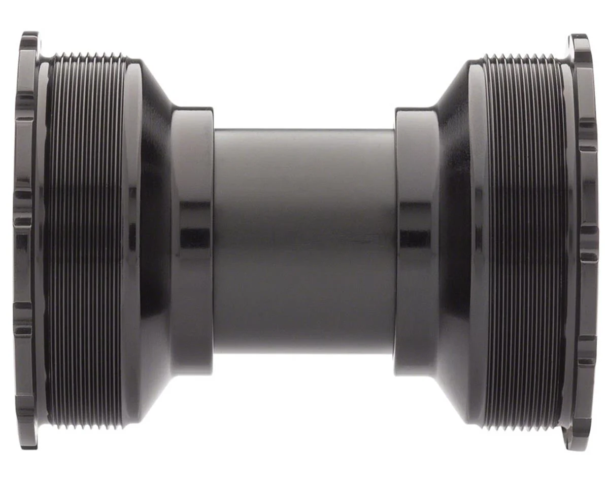 Chris King ThreadFit T47 24i Bottom Bracket (Black) (w/Fit Kit 4) (T47 Internal) (For Shimano Hollowtech II)